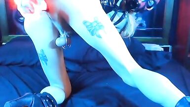 Latex, a Gas Mask and Anal Pleasure - 12 image