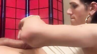 Silly Fit Small Hung Latin Babe Edges Then Huge jizz flow! - 9 image