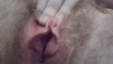 Shaggy Nonbinary Love Tunnel with Large Clitoris Tries to Edge but Fails - 10 image