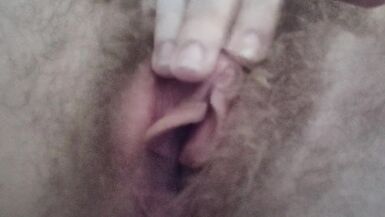 Shaggy Nonbinary Love Tunnel with Large Clitoris Tries to Edge but Fails - 7 image