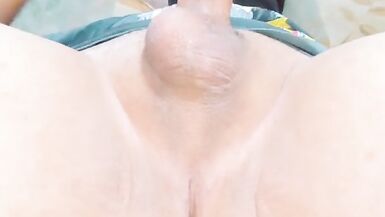 Thick spunk fountain