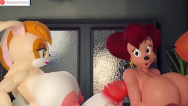 Futa Dexters Mamma's is Concupiscent with Biggest Cock - 1 image