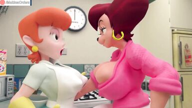 Futa Dexters Mamma's is Concupiscent with Biggest Cock