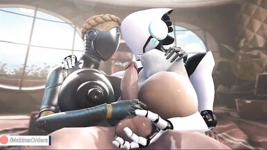 Atomic Heart Robots Coarse Fuck with Large Dick - 10 image