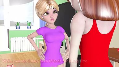 Greater Amount than Allies Dickgirl Animation - 1 image