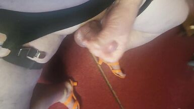 Waking Up and Jerking Off My Hard Sissy Love Button - 13 image