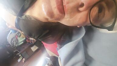 Waking Up and Jerking Off My Hard Sissy Love Button - 5 image