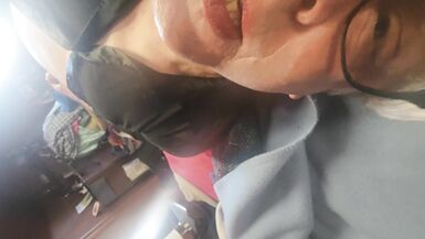 Waking Up and Jerking Off My Hard Sissy Love Button - 7 image