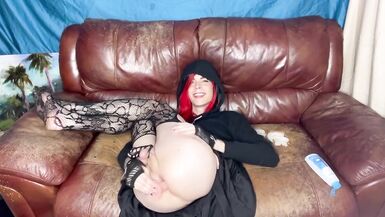 Sexy and Lascivious Femboy Cums Hard - 3 image