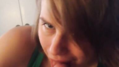 Pre Transition FTM Sucks My Cock Previous To Surgery - 13 image