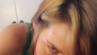 Pre Transition FTM Sucks My Cock Previous To Surgery - 7 image