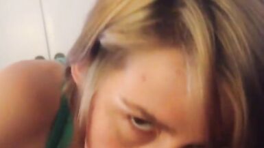 Pre Transition FTM Sucks My Cock Previous To Surgery - 9 image