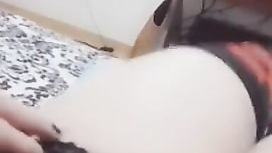 femboy plays with her penis - 11 image