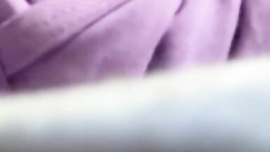 FTM TRANS lad plays with his Tdick no cum - 2 image