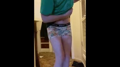 Pissing myself as I await for the washroom. Despairing to pee. Vocal. - 1 image