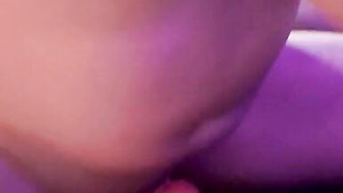 Hawt T-Angel Rides my Large white dick - 9 image