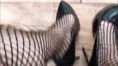 hawt enjoyment in fishnets (two) - 15 image