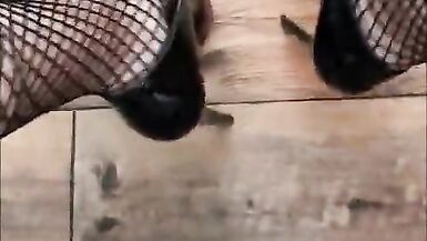 hawt enjoyment in fishnets (two) - 3 image