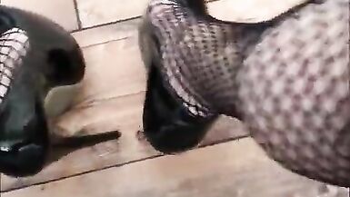 hawt enjoyment in fishnets (two) - 6 image