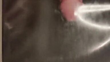 Below cover jacking off cum - 10 image