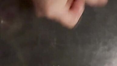 Below cover jacking off cum - 15 image