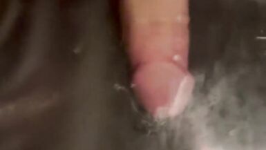 Below cover jacking off cum - 8 image