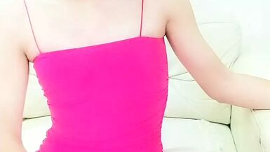 GojiraCindy masturbates in "Fuck me" pants - 1 image