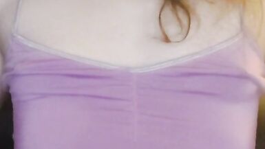 Teat play and pantie humiliation - 5 image