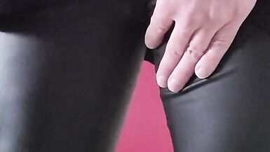 Masturbation in leggings - 10 image