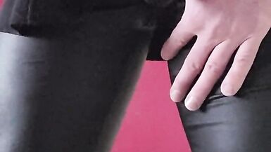 Masturbation in leggings - 13 image