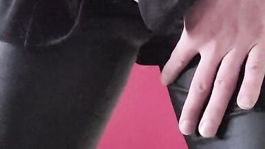 Masturbation in leggings - 14 image