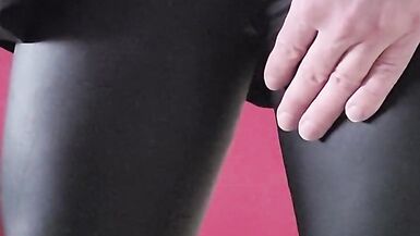 Masturbation in leggings - 7 image