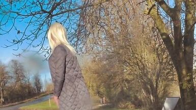 Sissy flashing outdoor - 8 image