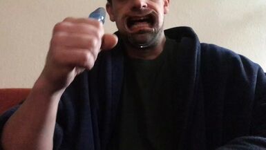 Throatfuck Myself With Some GIANT Dildos To Teach For Some Afro MonsterCocks - 1 image