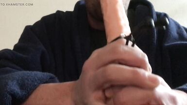 Throatfuck Myself With Some GIANT Dildos To Teach For Some Afro MonsterCocks - 15 image