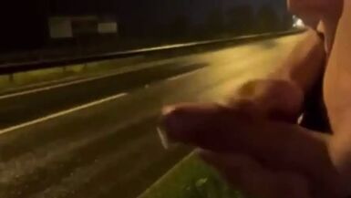 Sunny ejaculation for truckers - 1 image