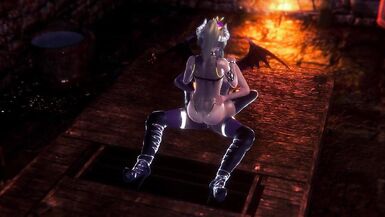 Futanari Bowsette with a Futanari succubus : CG Porn Parody - 14 image