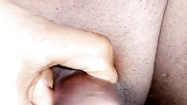 Sissy tranny try to cum petite limber dick - 4 image