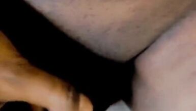 Sissy tranny try to cum petite limber dick - 9 image