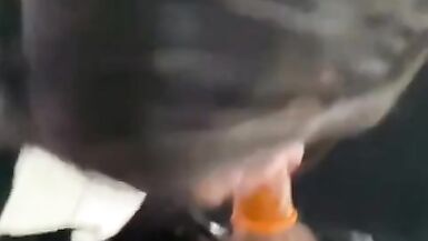 MY GIRLFRIEND GIVES ME A ORAL-SERVICE AS A SOAKED GIFT - 3 image