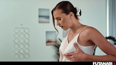 Hot beautiful shemales explode with cum - Real Life Futanari Compilation - 2 image