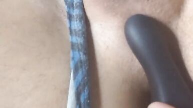 Sissy whore fucking vibrator shooting huge load cum eating slut bitch - 4 image