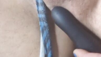 Sissy whore fucking vibrator shooting huge load cum eating slut bitch - 6 image