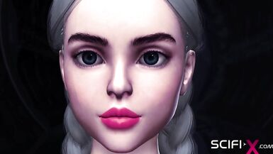 A sexy hottie gets fucked by a female alien in a cave on an exoplanet - 4 image