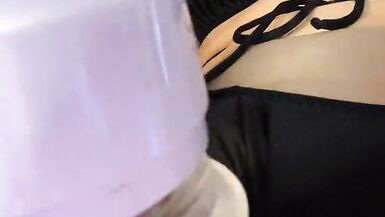 A beautiful Sega with its MAX 2 toy looks like a greedy mouth pumping my potato chip - 8 image