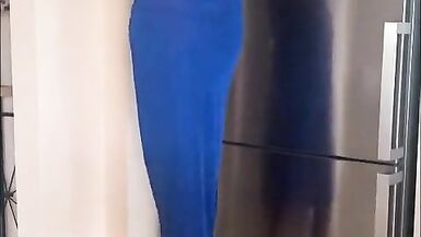 My Wife Opens her Street Hairy Pussy - 14 image