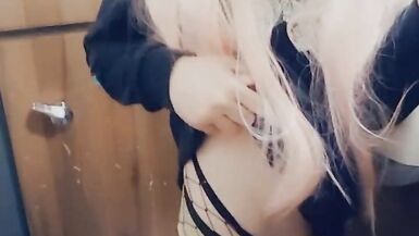 Inexperienced Sissy UK Slut Playing In Public Toilets 2023 FREE OF - SISSYTRAPQUEEN - 6 image