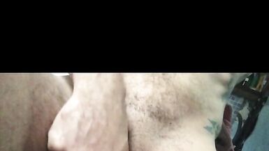 Ftm - Masturbating Big Pussy - Man cumming - 10 image