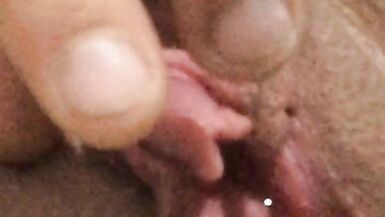 Ftm - Masturbating Big Pussy - Man cumming - 2 image