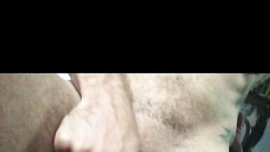 Ftm - Masturbating Big Pussy - Man cumming - 8 image